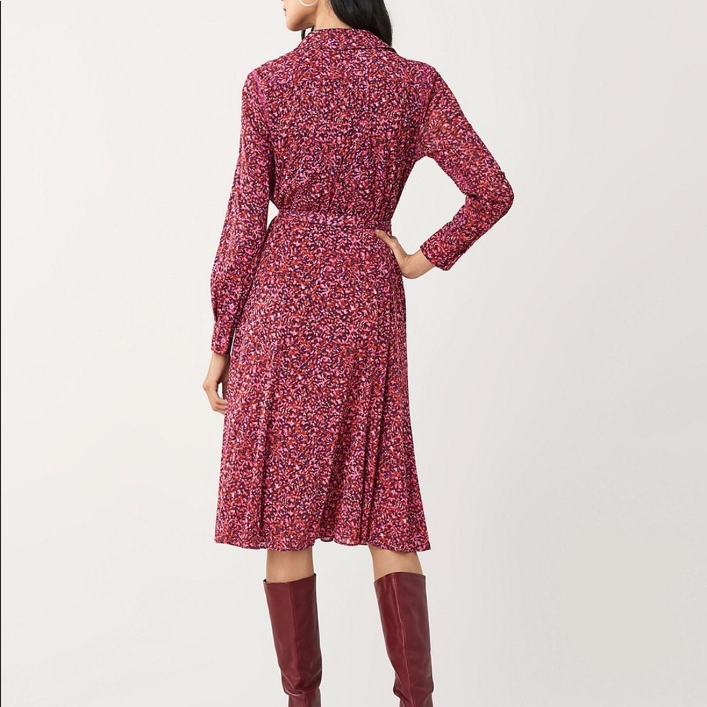 Diane Von Furstenberg DVF Andi shirtdress XS NWT - Picture 5 of 9